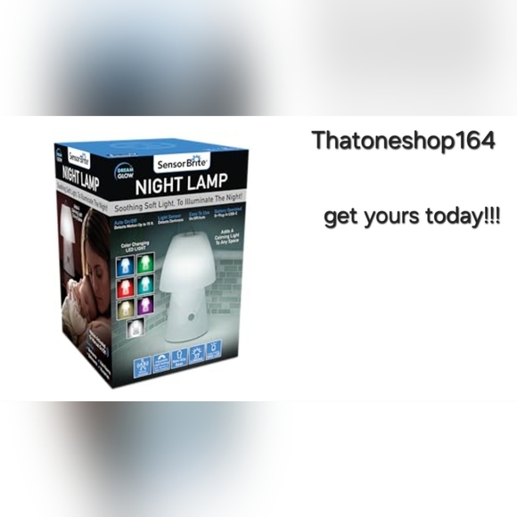 Sensor Brite Dream Glow Night Lamp - Picture 1 of 4